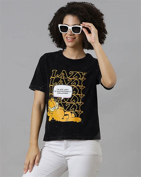 Garfield Relaxed Fit Tshirt Women – Free Authority