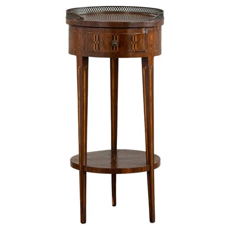 Late 19th Century Marquetry Side Table with Bronze and Mother of Pearl ...