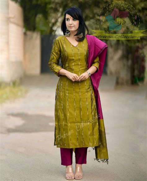 Silk Salwar- Green – Aaryes Collection