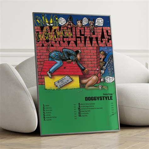 Snoop Dogg Doggystyle Album Cover Poster Wall Art Snoop - Etsy