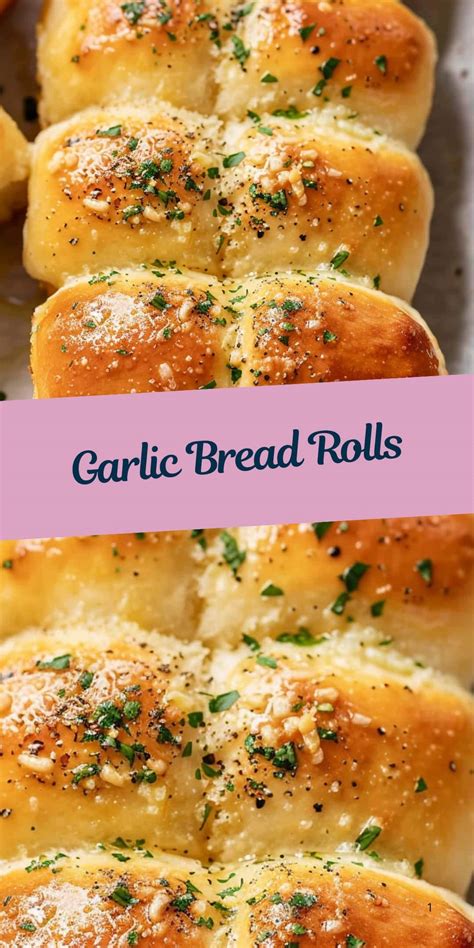 Garlic Bread Rolls | Bitezly