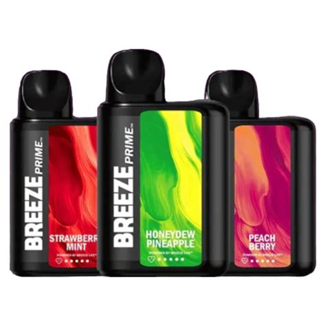 Breeze Prime Edition - Bulk Disposable Vape Wholesale | Fist Distro