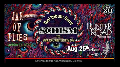 An Evening With Schism: A Tribute To TOOL, Elevation 27, Virginia Beach ...