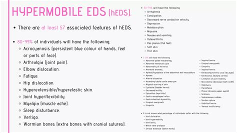Hypermobile Ehlers-Danlos Syndrome & hypermobility spectrum disorders - A presentation | PDF