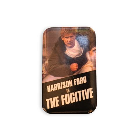 Vintage The Fugitive Movie Pin Badge – Film Pin Society