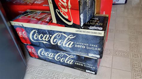 Amazon.com : Caffeine Free Coke Zero Fridge Pack Bundle, 12 fl oz, 36 ...