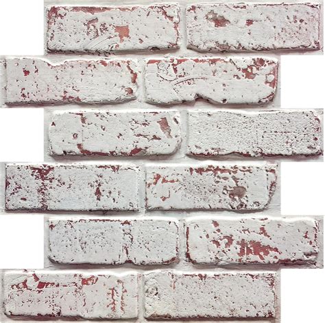 Amazon.com: COMSTICKC 3D Faux Brick Wall Panels Peel and Stick Wall ...