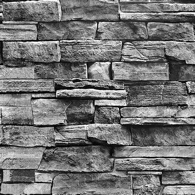 Jeweluck Grey Brick Wallpaper Peel and Stick India | Ubuy