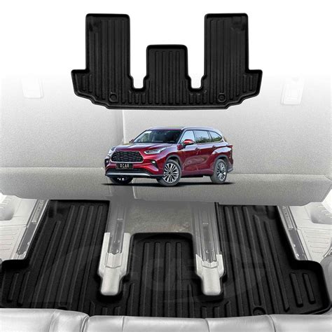 3D Floor Mats For Toyota Kluger 2021-Onwards All-Weather Liners | X-CAR