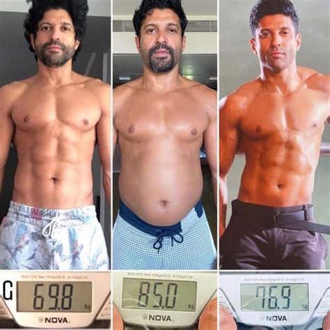 Flab to fit: Farhan Akhtar shares amazing transformation for his ...