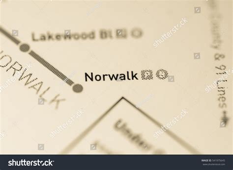 Norwalk Station Los Angeles Metro Map Stock Photo 541975645 | Shutterstock