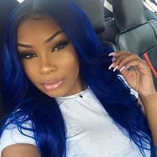 Blue Hair Weave by 110 Blue Black Hair Best Ideas With Tutorial Blue Hair Weave