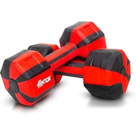Buy FitBox Sports Exclusive Blend Dumbbells 10kg Anti Slip Anti Rolling ...