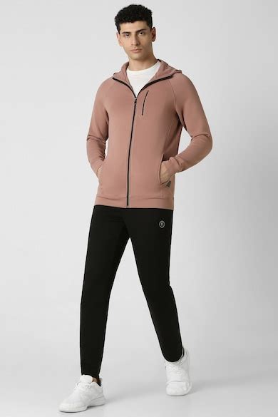 Buy Men Brown Solid Casual Jacket Online - 39703290 | Van Heusen
