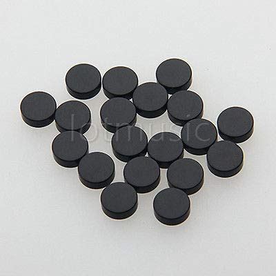 FidgetGear 500pcs black dots inlays for guitar fingerboard diameter 6mm ...