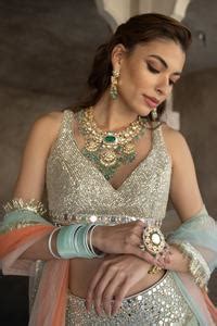 Buy Multi Color Silk, Net, Chanderi Embroidery, Zari, Cut Colorblock ...