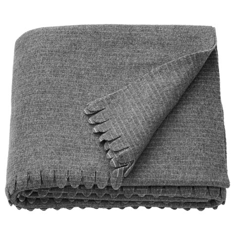 TJÄRBLOMSTER bedspread, grey, 150x210 cm (59x83") - IKEA
