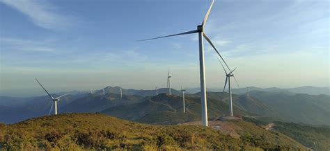 上海电力建设有限责任公司 基层动态 宁德虎贝风电项目30台风机顺利并网发电