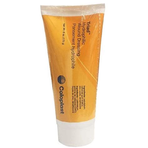 Buy Coloplast Triad Hydrophilic Paste Wound Dressing 6Oz, Zinc-oxide ...