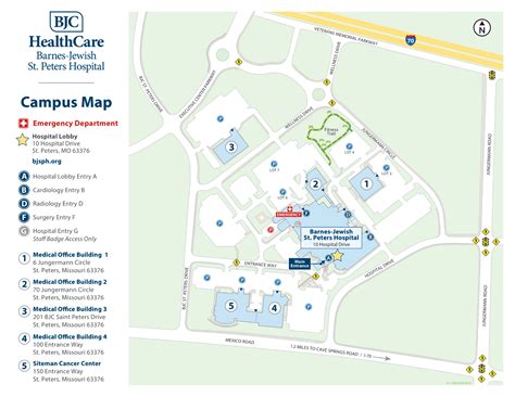 Barnes Jewish Hospital Map (2024 - 2017) - All Maps