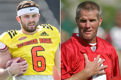 Mayfield recreates Brett Favre’s iconic 1991 draft-day photo