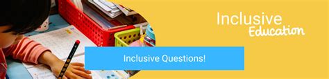 Inclusive Questions for Students - Twinkl