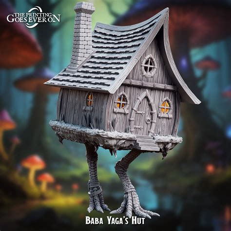 Baba Yaga's Hut | The Printing Goes Ever On