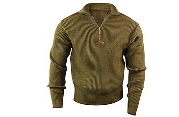 Rothco Quarter Zip Acrylic Commando Sweater | Up to 16% Off 5 Star ...