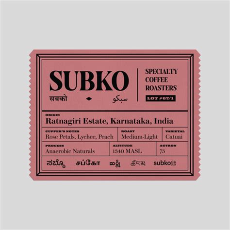 coffee – Subko Coffee Roasters