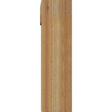 Ekena Millwork Olympic Block Rough Sawn Bracket with Offset Brace ...