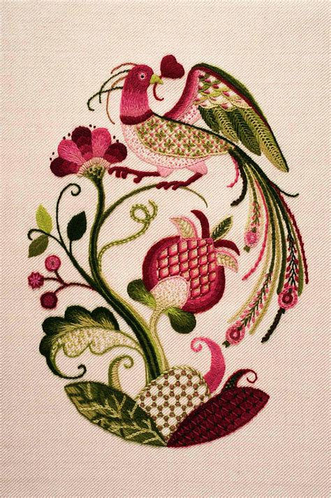 Crewel Embroidery Stitches ;-) | Crewel embroidery patterns, Crewel ...