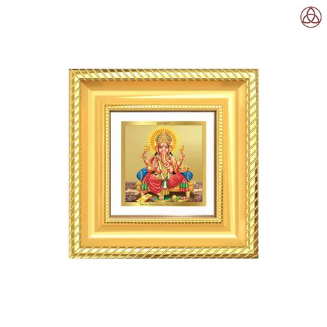 Ganesha | Divine Ganpati 24K Gold Tabletop Frame – DIVINITI LUXURY ...