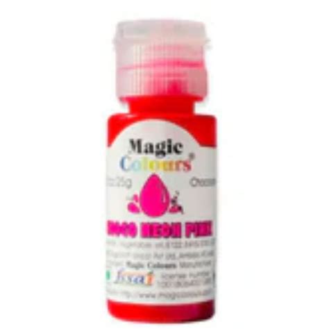 Neon Pink Choco Mini Gels Candy Food Magic Colours – JITCO