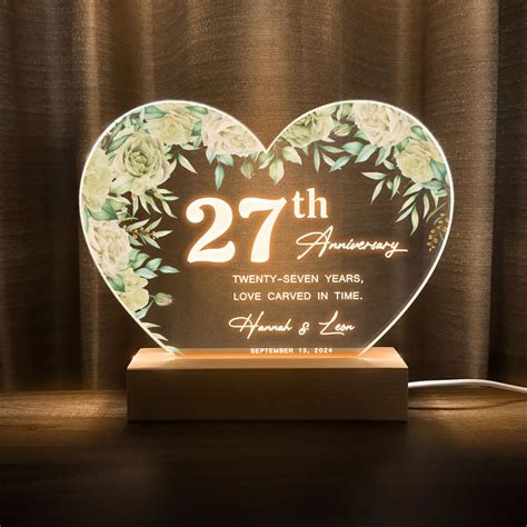 27th Anniversary Gift, Sculptures Anniversary, 27 Year Anniversary Gift ...