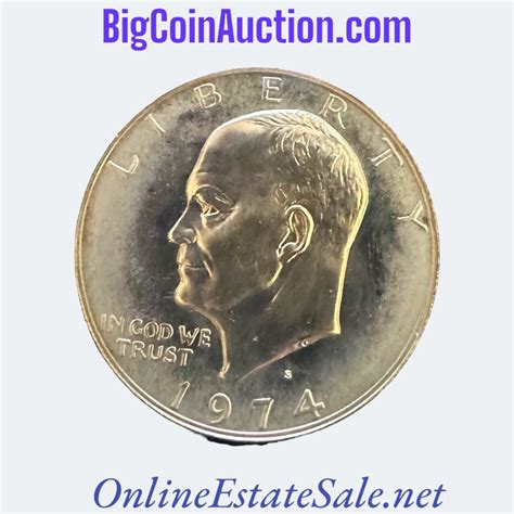 1974 U.S. Eisenhower Proof Dollar | EstateSales.org