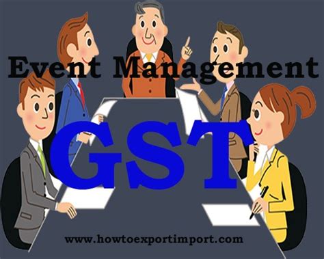 GST slab for Event Management Service