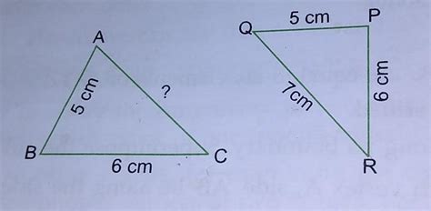 in the following figure pairs of two triangles are congruent find the ...