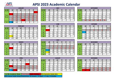 Academic Calendar Uri
