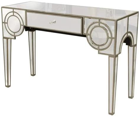 Mirrored Console Table with Drawer VDMF-426 - Venetian Design - Shop ...