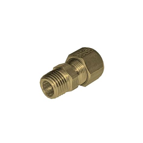F3BMB10-1/4 Legris | Legris Brass Pipe Fitting, Straight Compression ...