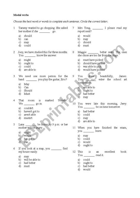 Can Model Verb Worksheet 的图像结果