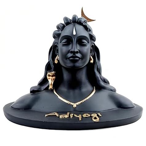 Buy Adiyogi Shiva Statue for Car Dash Board, Pooja & Gift, Mahadev ...