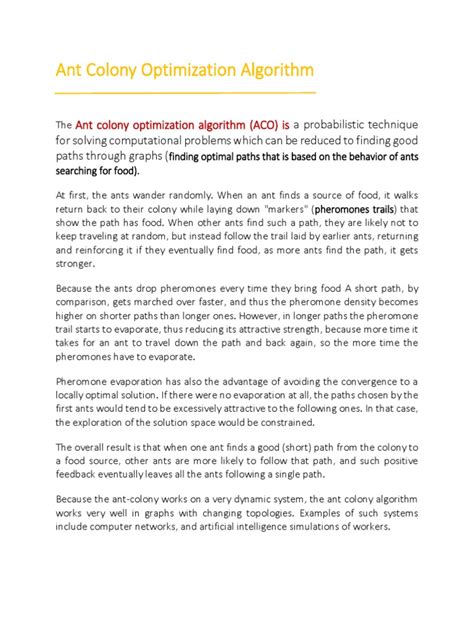 Image result for Ant colony optimization algorithms Applications