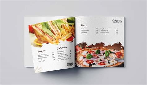 Menu at Baker's Mansion, Chennai