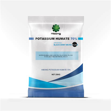 70% Humic Acid Organic Fertilizer Potassium Humate - China Potassium ...
