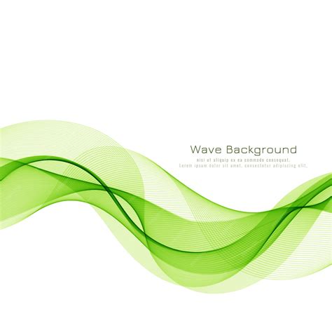 Green Wave Wallpaper