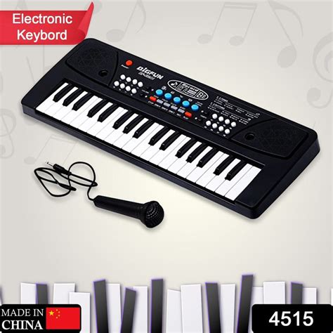 4515 Piano Musical Keyboard With Mic 37 Music Key — DeoDap