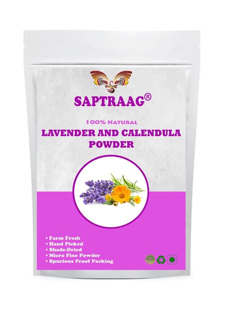 Saptraag Lavendar and Calendula Powder