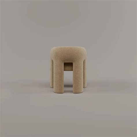 Orevella Loop Frame Sand Beige Velvet Lounge Chair – Nestroots