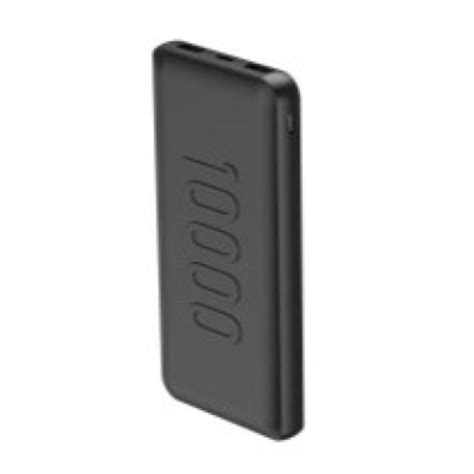 Reconnect 10000 mAh 22.5 W Power Bank, Black, RAPBB1013